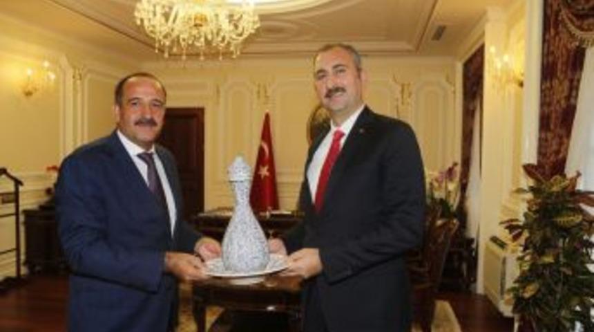 Başkan Duruay&rsquo;dan Bakan G&uuml;l&rsquo;e Hayırlı Olsun Ziyareti