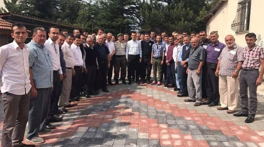 Altıntaş&rsquo;ta Muhtarlar Toplantısı