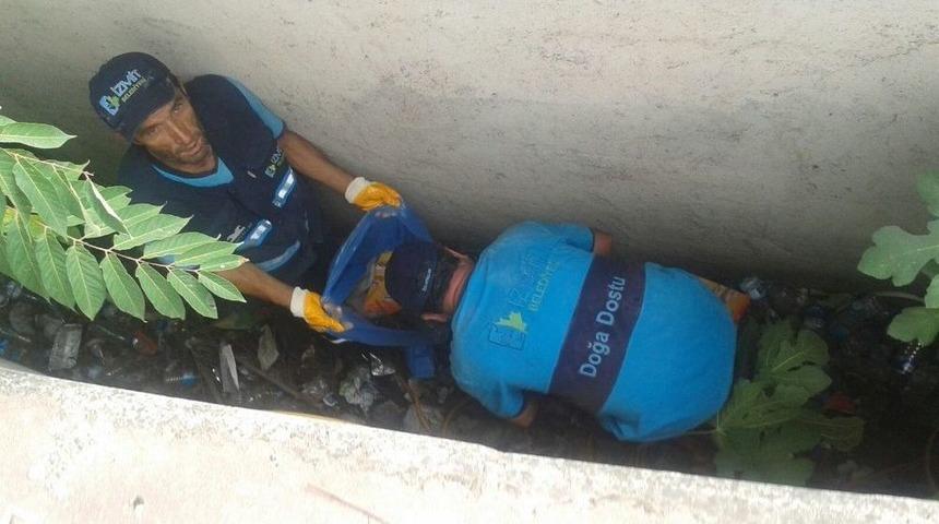 İzmit&rsquo;te Metruk Alanlar Temizleniyor