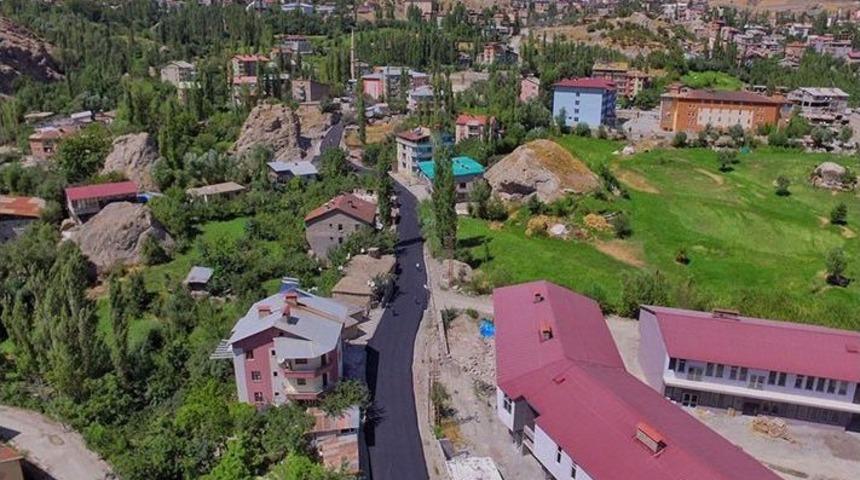 Hisaş İle Otogar Arasındaki Bağlantı Yol Asfaltlandı