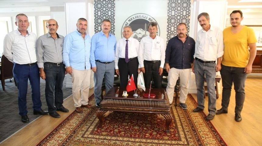 Kayabağ Yardımlaşma Ve Dayanışma Derneği Başkan B&uuml;y&uuml;kkılı&ccedil;&rsquo;ı Ziyaret Etti