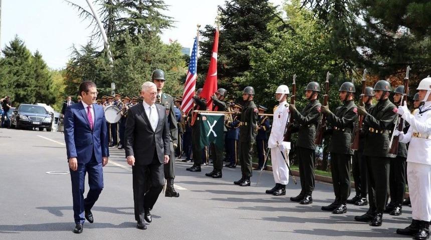 Bakan Nurettin Canikli, Abd Savunma Bakanı Mattis İle G&ouml;r&uuml;şt&uuml;