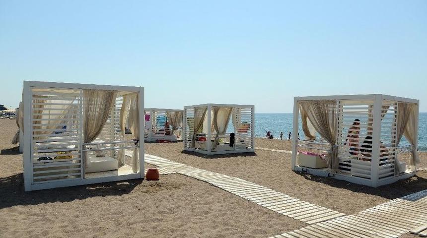 Antalya&rsquo;da 5 Yıldızlı Halk Plajı