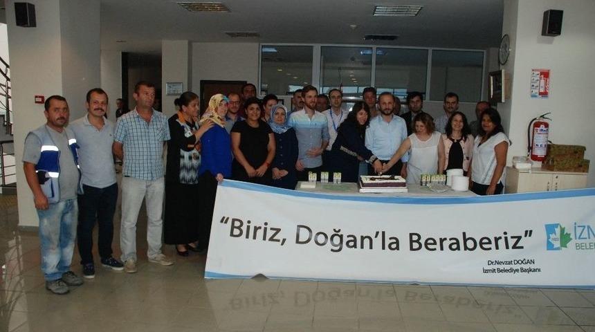 İzmit Belediyesi 108 Personelin Doğum G&uuml;n&uuml;n&uuml; Kutladı