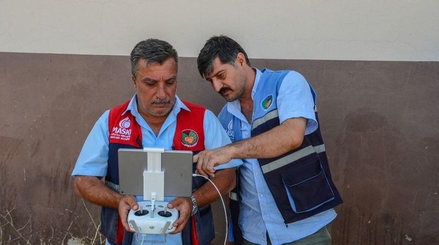 Ka&ccedil;ak Su Kullanımına Havadan Takip