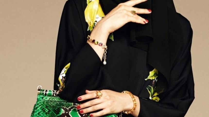 İslami Modada Dolce&Gabbana! D&G'nın Baş&ouml;rt&uuml;s&uuml; ve &Ccedil;arşaf Koleksiyonu