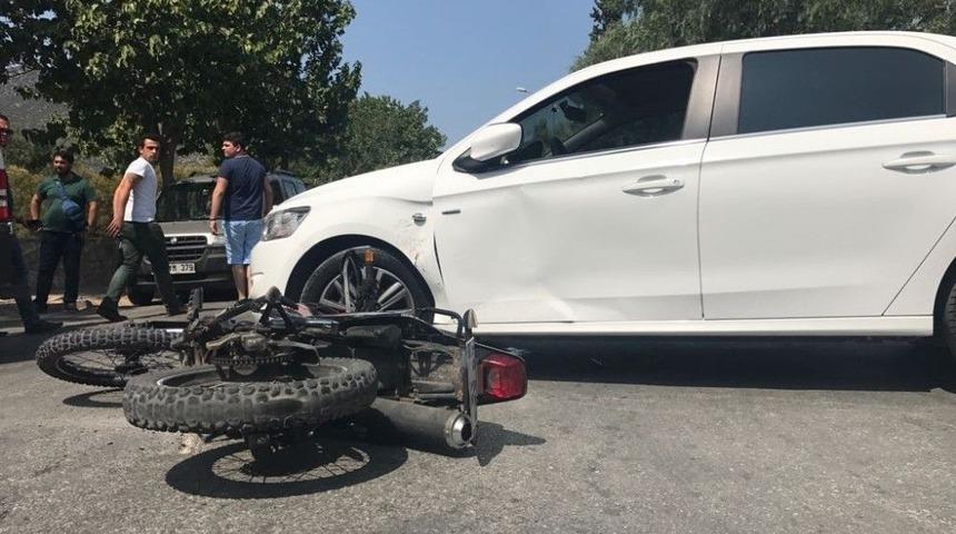 Milas&rsquo;ta Trafik Kazası: 1 Yaralı