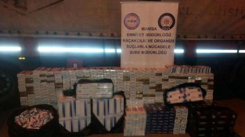 Tır Zulasından 9 Bin 630 Paket Kaçak Sigara Çıktı