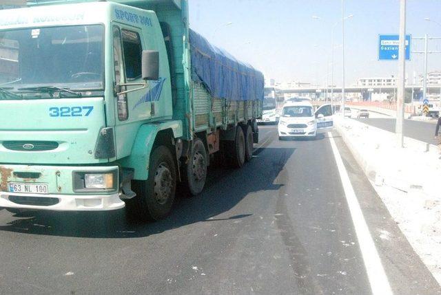 Şanlıurfa’da Zincirleme Kaza : 1 Yaralı