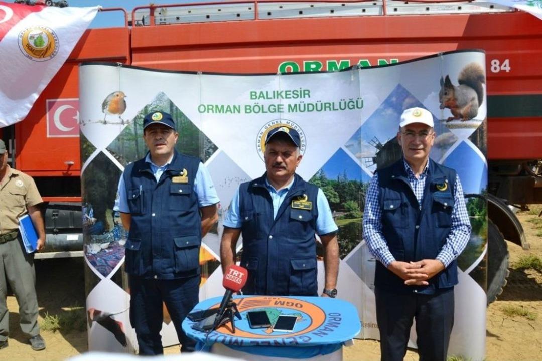 Balıkesir Valisi Yazıcı: &ldquo;yaklaşık 10 Bin Ağacın Yandığı Alana Yeniden Dikim Yapacağız&rdquo;