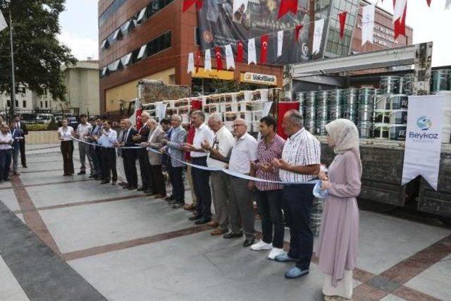 Beykoz’Da 80 Okula Boya Ve Temizlik Malzemesi Desteği 