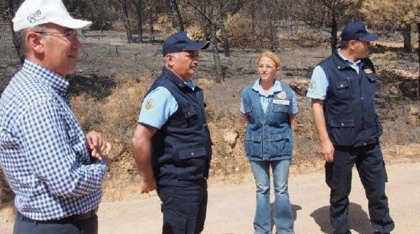 Balıkesir Valisi Yazıcı; Ayvalık'ta Yanan Alanın Yapılaşmaya A&ccedil;ılması S&ouml;z Konusu Değil