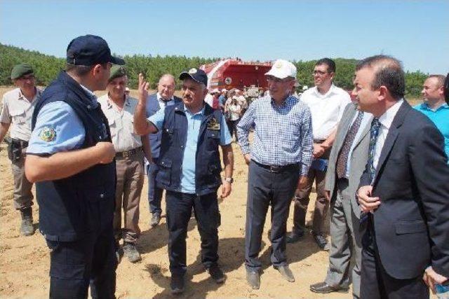 Balıkesir Valisi Yazıcı; Ayvalık'ta Yanan Alanın Yapılaşmaya Açılması Söz Konusu Değil