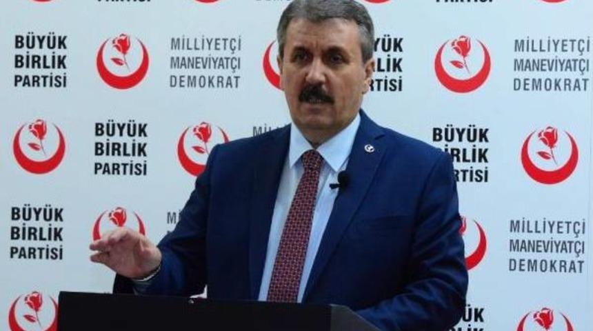 Bbp Genel Başkanı Destici: Memur Zammı Atletle Kahvaltı Kadar G&uuml;ndemde Olmadı