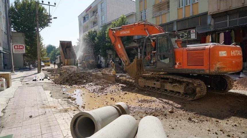 Eski Kahta Caddesindeki Altyapı &Ccedil;alışmalarında Sona Gelindi