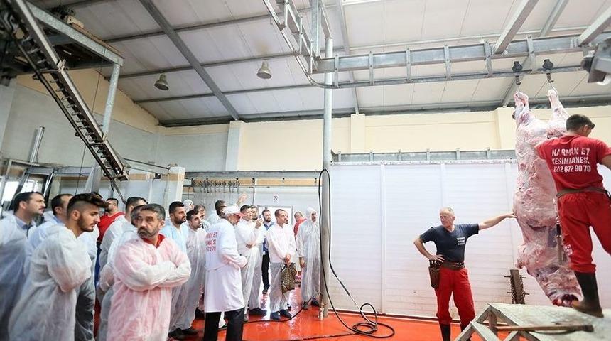 Usta Eller Kurban Kesimine Hazır