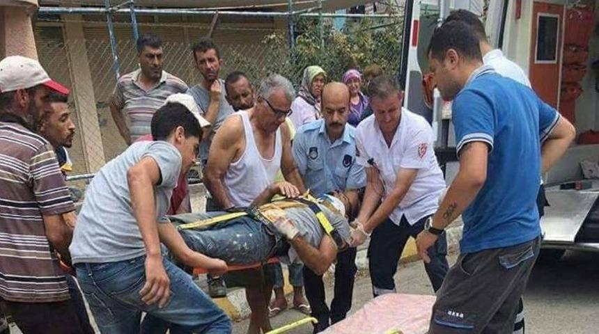 Hatay&rsquo;da İnşaattan D&uuml;şen Suriyeli İş&ccedil;i &Ouml;ld&uuml;