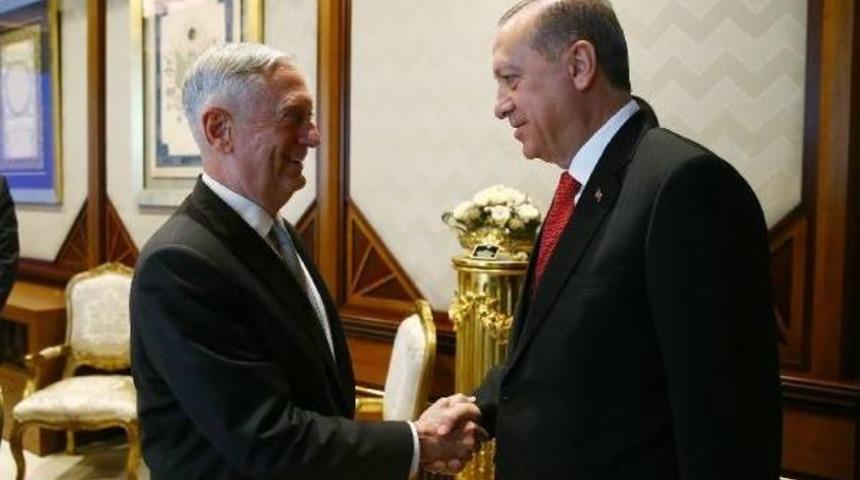 Cumhurbaşkanı Erdoğan, Abd Savunma Bakanı James Mattis'i Beştepe'de Kabul Etti (2) (Yeniden) &nbsp;