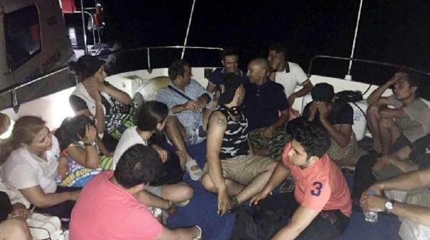 Bodrum'da 16 Ka&ccedil;ak Yakalandı