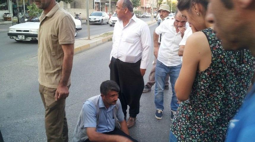 Otomobille Bisiklet &Ccedil;arpıştı: 1yaralı