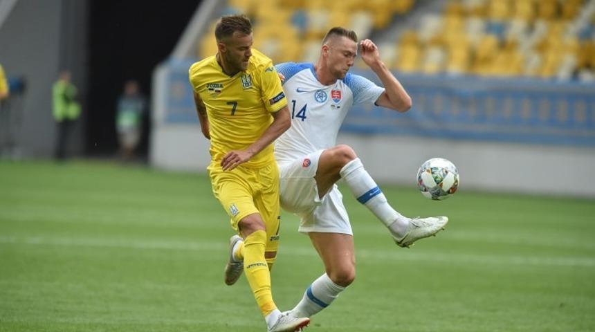 Ukrayna 1 - 0 Slovakya (UEFA Uluslar Ligi)