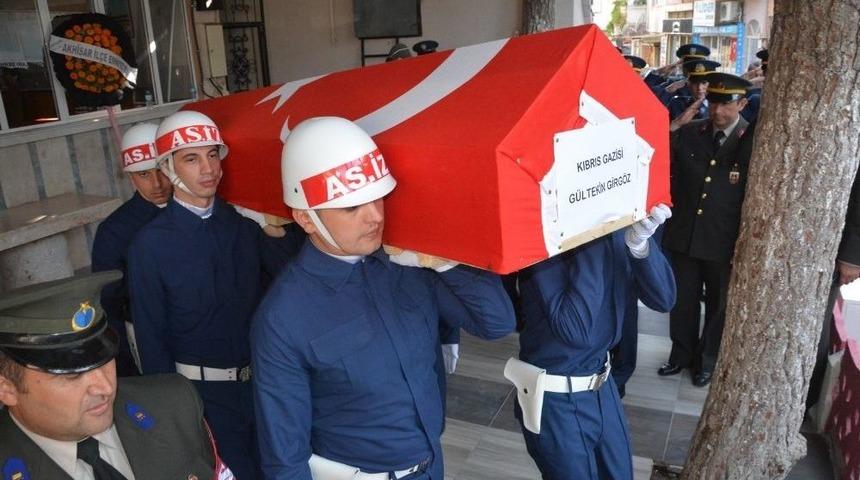 Akhisarlı Kıbrıs Gazisi Son Yolculuğuna Uğurlandı