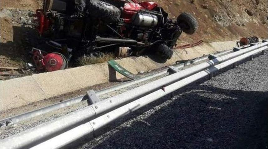 Elazığ&rsquo;da Araz&ouml;z Devrildi: 1 &Ouml;l&uuml;