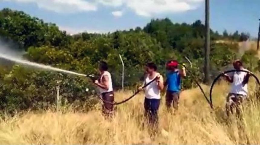 Chp'li Başkan Atletle Kahvaltı Yaptı, Ardından Orman Yangınına M&uuml;dahaleye Gitti