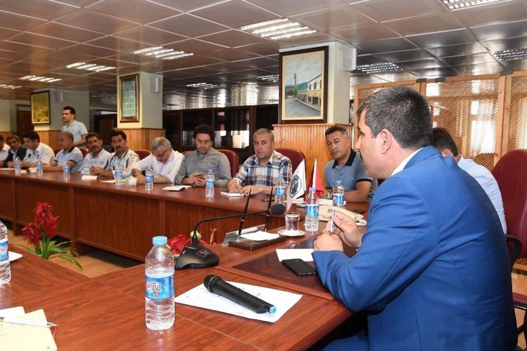 Muş Belediyesi Malazgirt İ&ccedil;in Toplandı