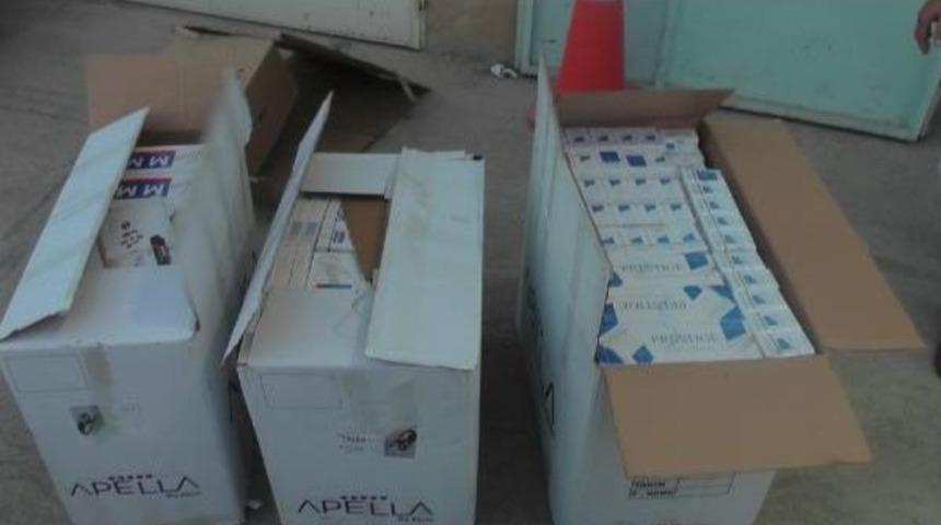 Minib&uuml;sten 4 Bin 200 Paket Ka&ccedil;ak Sigara &Ccedil;ıktı