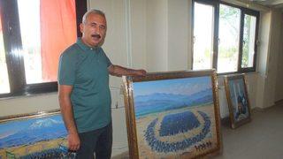 Malazgirtli Ressam 1071 Zaferini Resimlerle Anlatacak