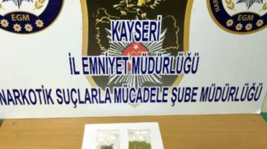 Kayseri'de Uyuşturucu Operasyonu: 1 G&ouml;zaltı