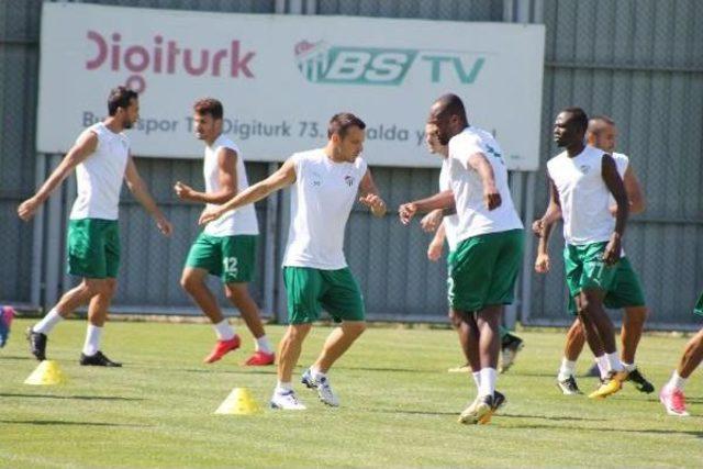 Bursaspor, Beşiktaş Maçı Hazırlıklarını Sürdürdü