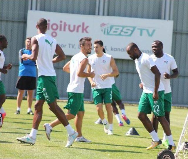 Bursaspor, Beşiktaş Maçı Hazırlıklarını Sürdürdü