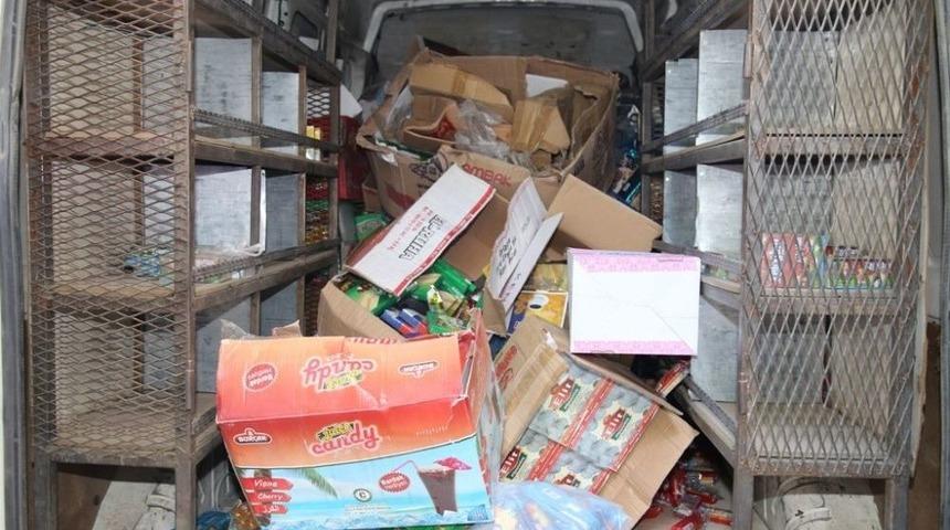 Siirt&rsquo;te Tarihi Ge&ccedil;miş Gıdalar Yakılarak İmha Edildi