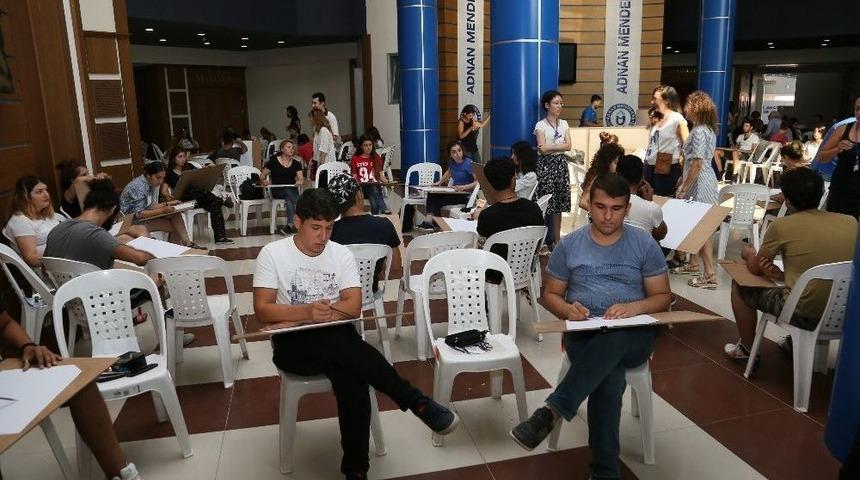 Ad&uuml; G&uuml;zel Sanatlar Eğitimi B&ouml;l&uuml;m&uuml; &Ouml;zel Yetenek Sınavları Başladı