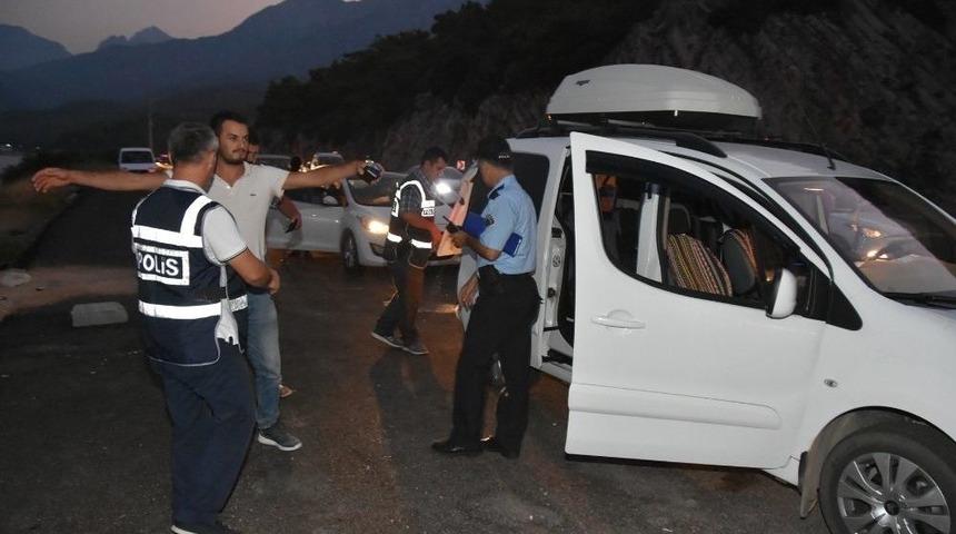 Antalya&rsquo;da Havada, Karada, Denizde Huzur Operasyonu