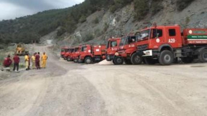 Amanoslar'da Pkk'lı Ter&ouml;ristler 7 Hektar Makilik Alanı Yaktı (2)