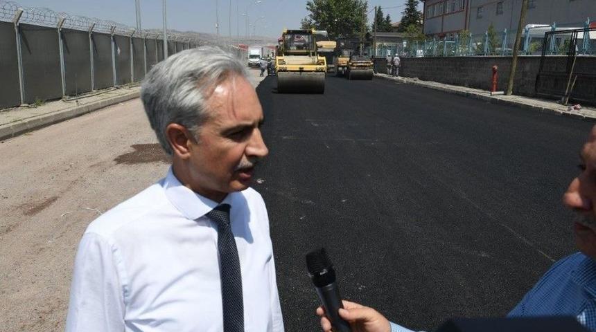 Kayseri Osb&rsquo;de Altyapı Projeleri Aralıksız Devam Ediyor