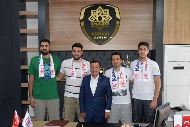 Karesi Spor; Enver, Sezgin, Azizcan Ve Volkan İle Nikah Tazeledi