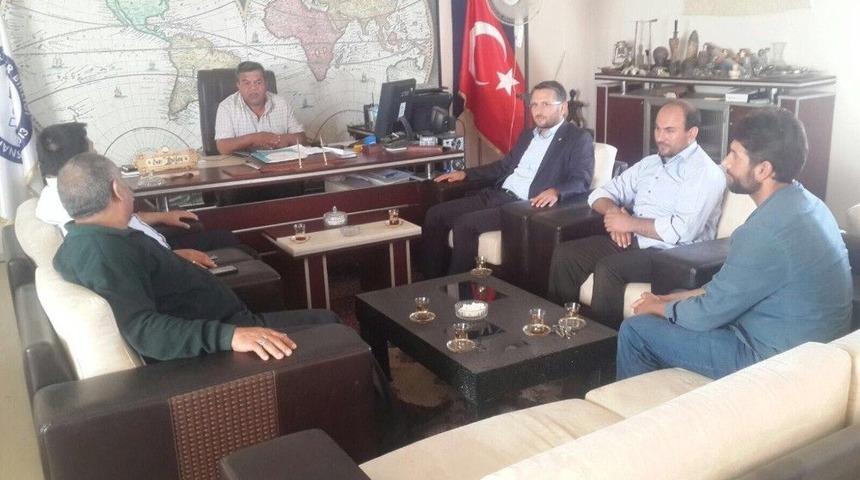 H&uuml;da Par Van İl Başkanı Hurdacılar Sitesini Ziyaret Etti