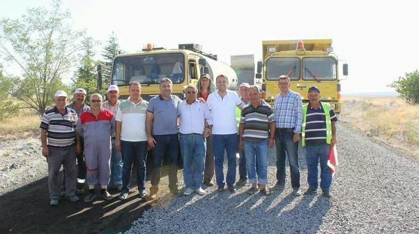 &Ccedil;at Kasabasında Asfaltlama &Ccedil;alışmaları Tamamlandı