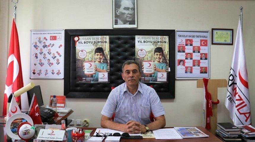 Kızılay Van Şubesi Kurban Bayramında 600 B&uuml;y&uuml;kbaş Hayvan Kesecek