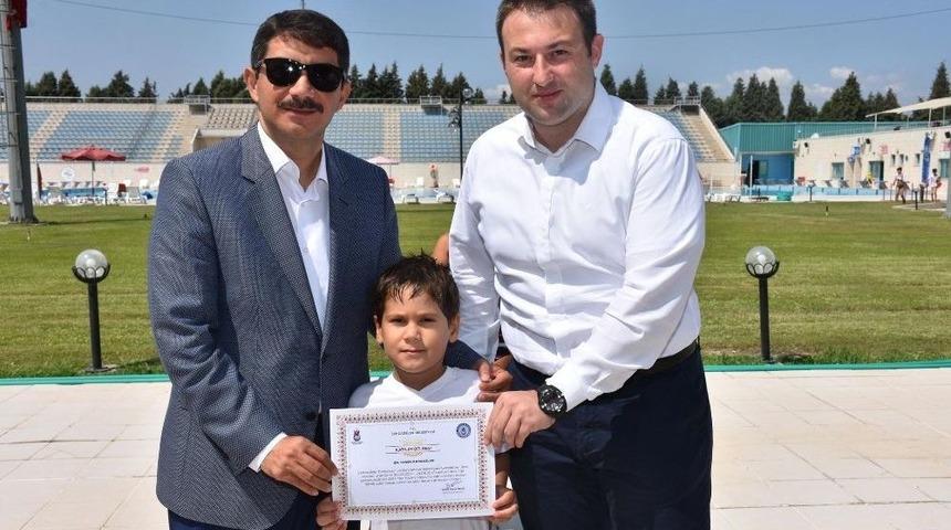 Şehzadeler&rsquo;in Yaz Spor Okulu Sona Erdi