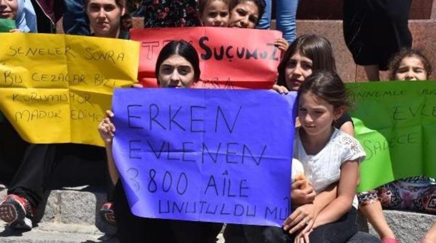 Erken Yaşta Evlilik Mağdurları &Ccedil;&ouml;z&uuml;m Istiyor