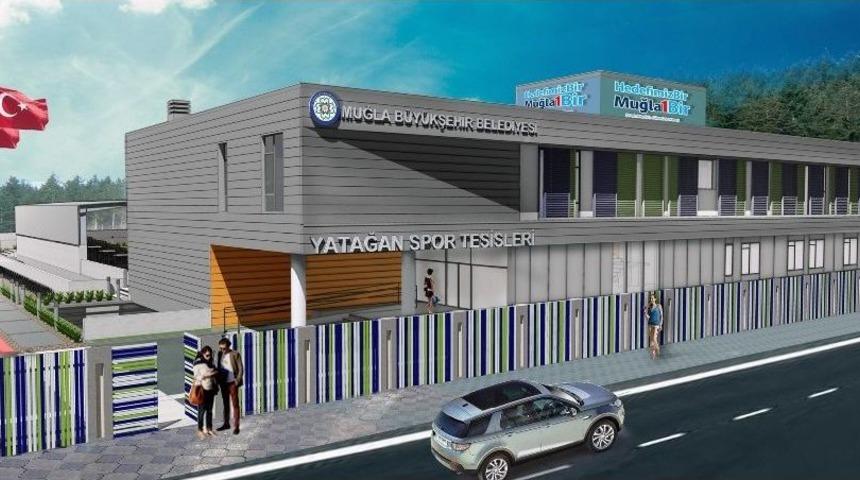 B&uuml;y&uuml;kşehir&rsquo;den Yatağan&rsquo;a Y&uuml;zme Havuzu