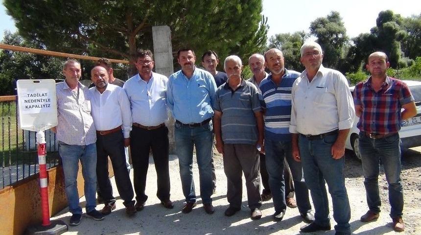 K&ouml;yl&uuml;lerden Kum Ocağı Tepkisi