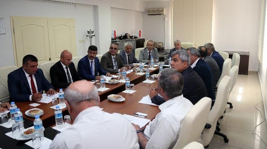 İncesu Osb M&uuml;teşebbis Teşekk&uuml;l Heyeti Vali Kam&ccedil;ı Başkanlığında Toplandı