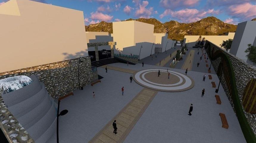 Başkale&rsquo;nin Yeni Vizyonu Kent Meydanı Ve Panaromik Park Olacak