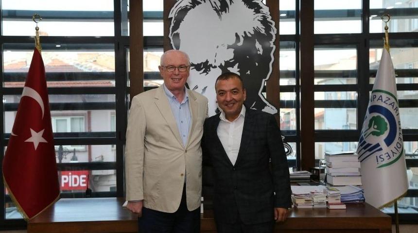 Gent Belediye Başkan Yardımcısı Tapmaz, Başkan Kurt&rsquo;u Ziyaret Etti